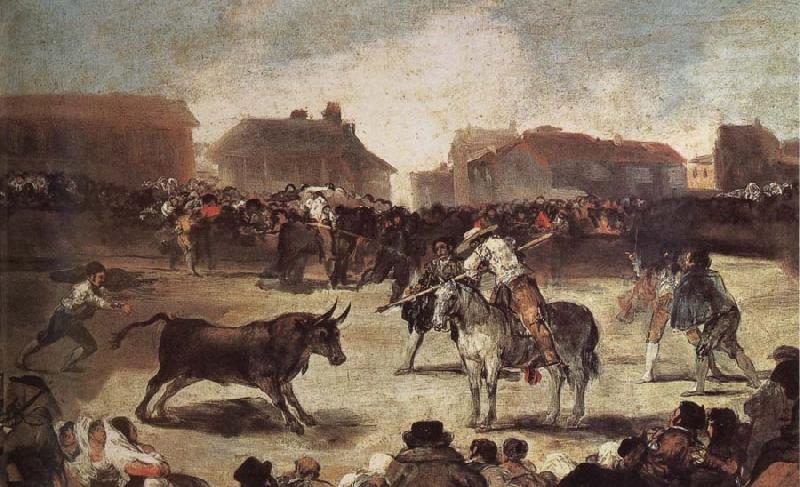 Francisco Goya The Bullfight